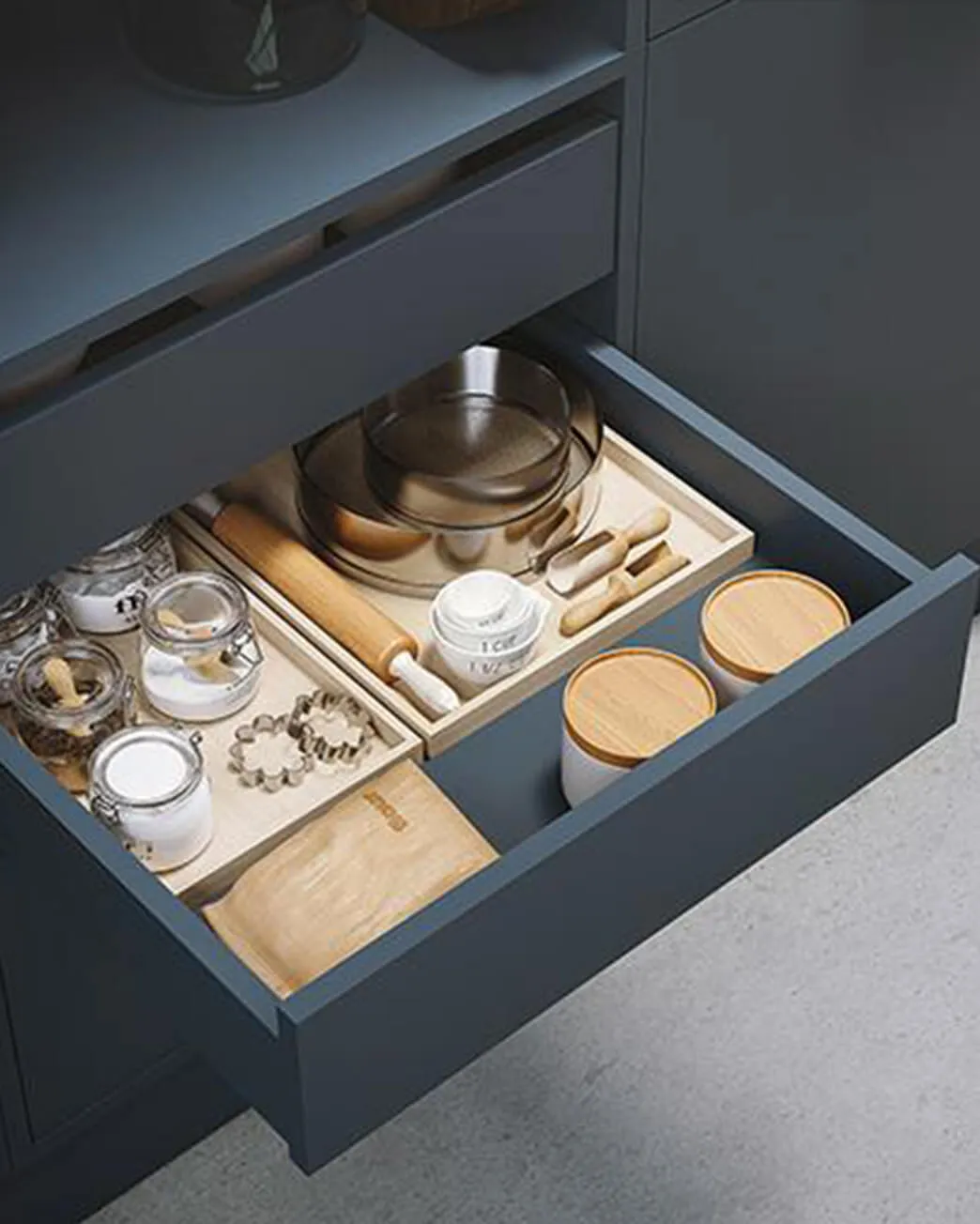 Base Unit with Wooden Drawer
