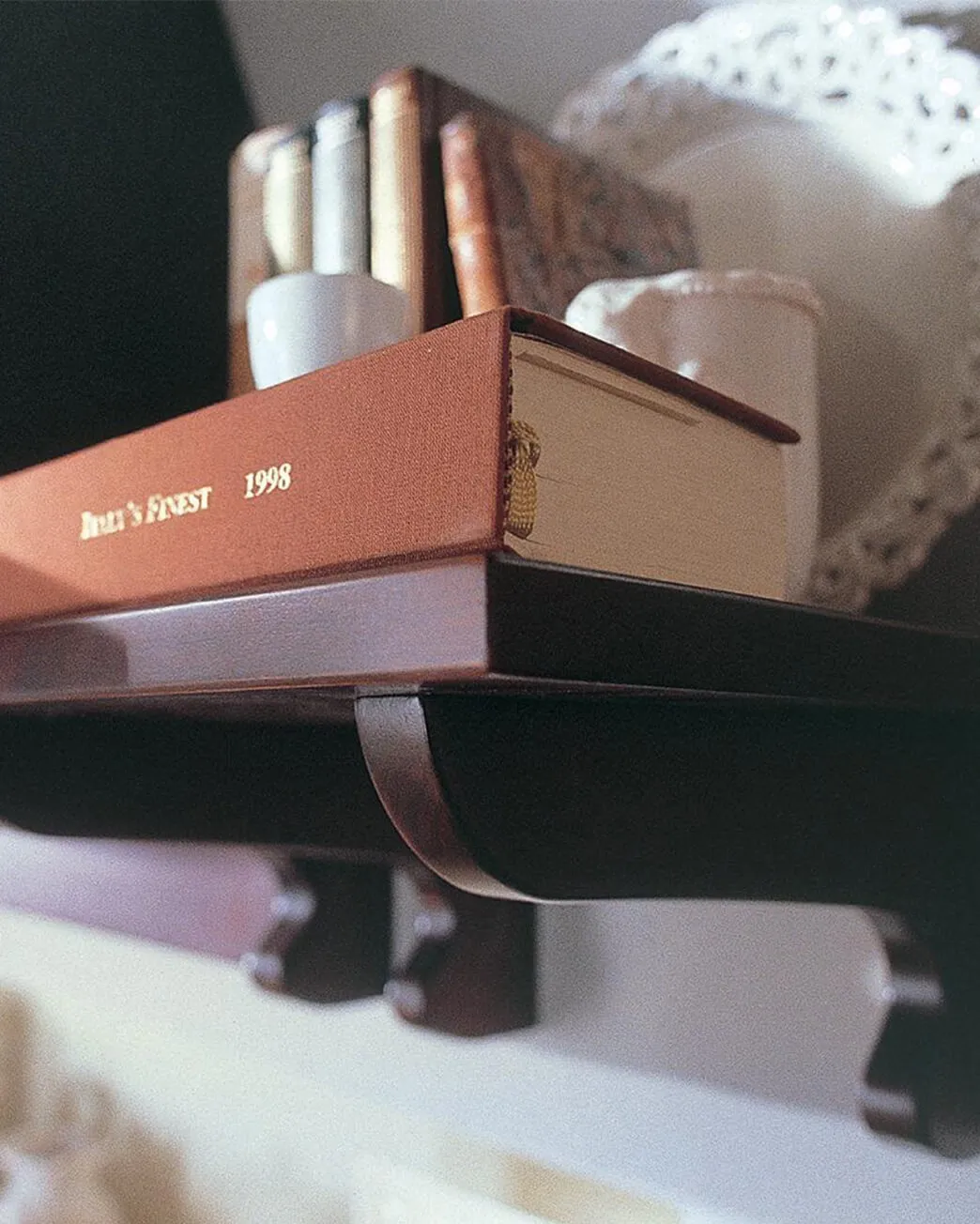 Wooden Shelf with Brackets