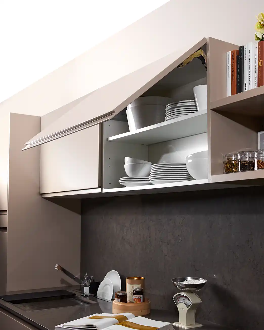 Wall Unit with Flap Door
