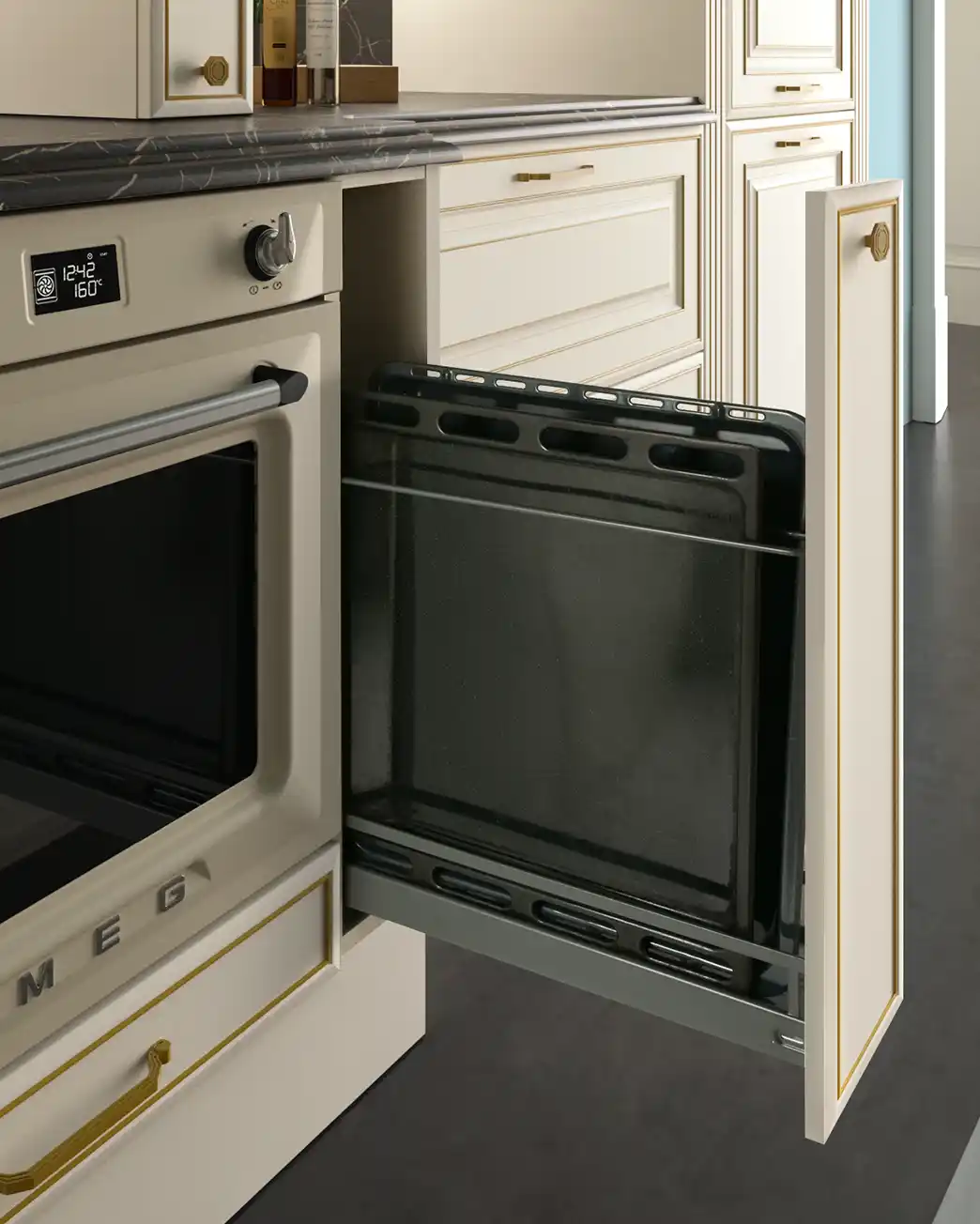 Ergo Tray Holder Pull-Out Base Unit