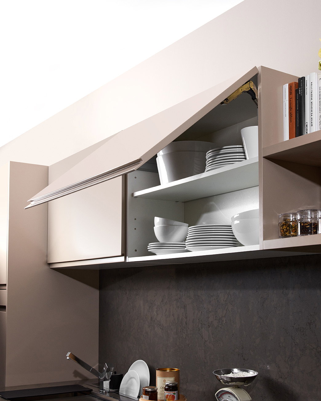 Wall Unit with Flap Door