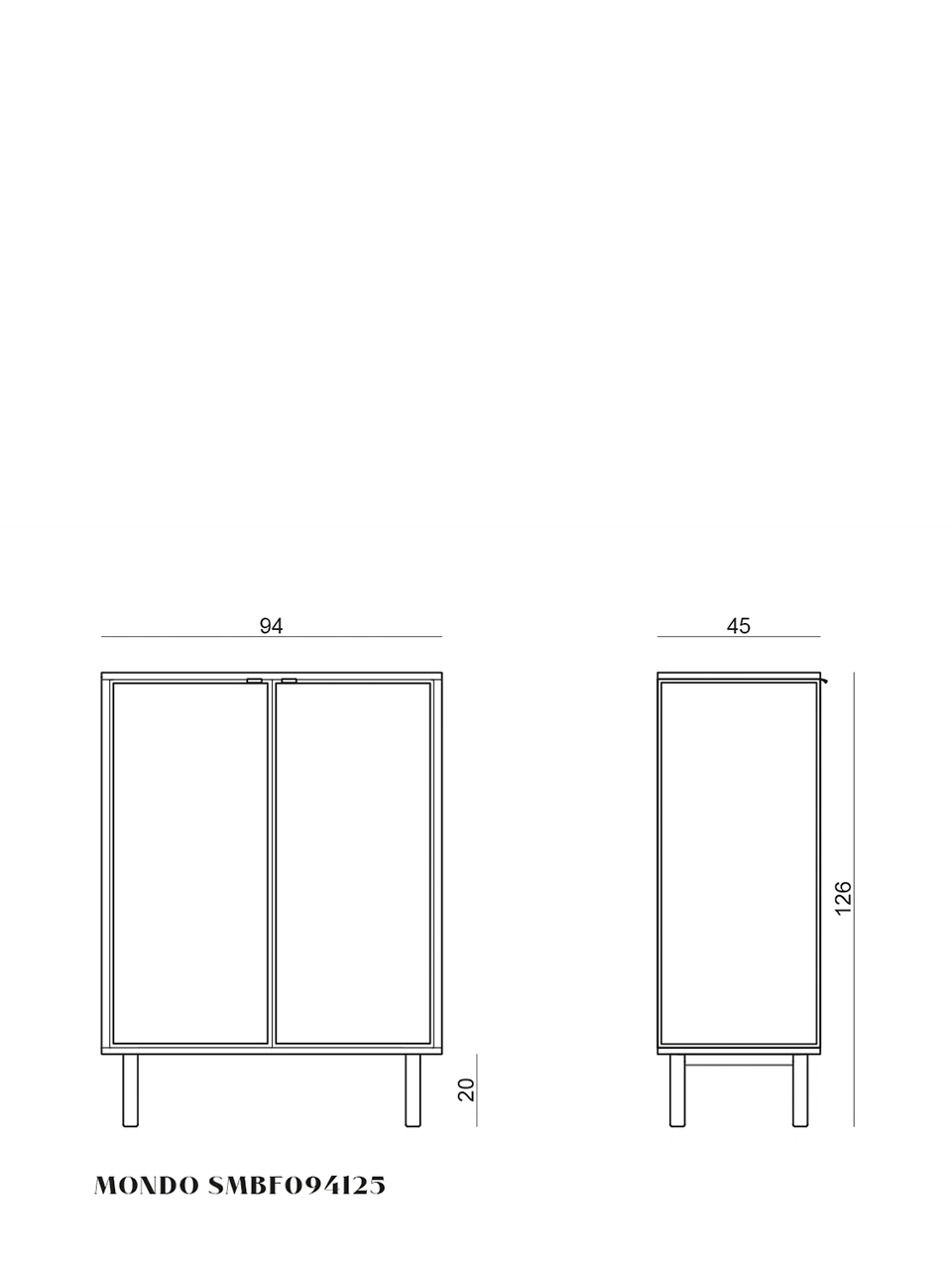 Mondo Highboard
