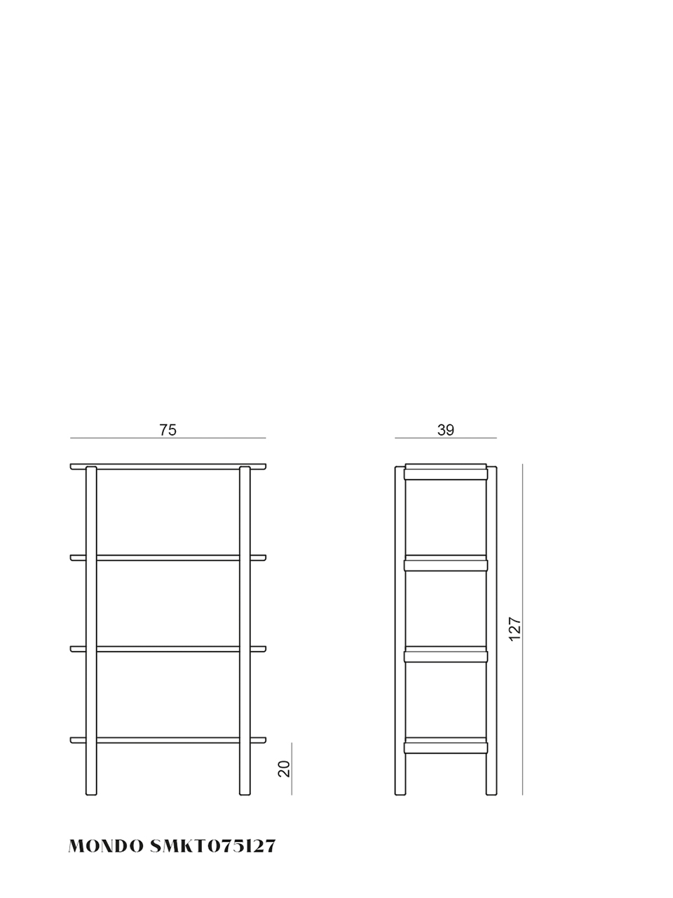 Mondo Bookcase