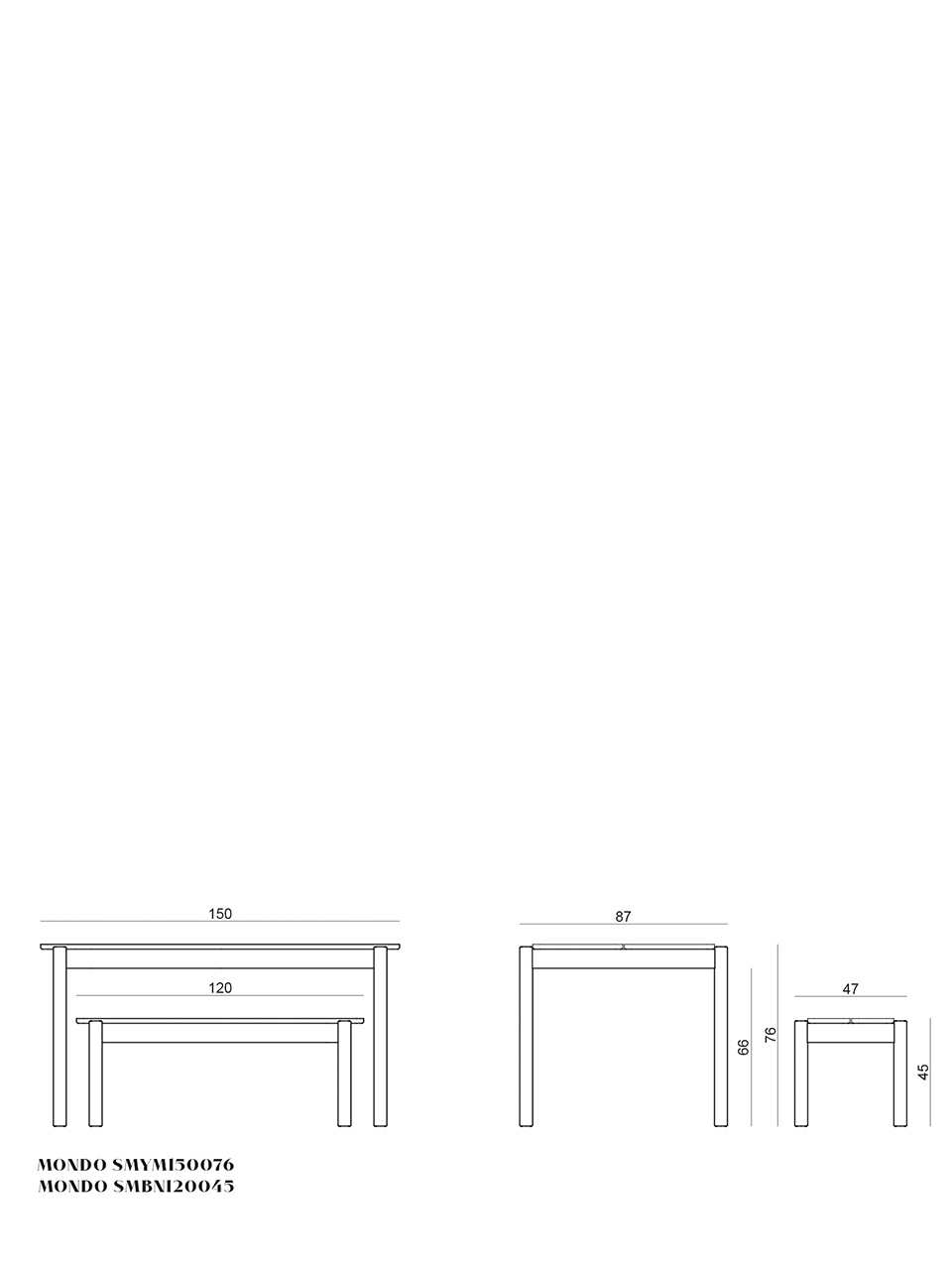 Mondo Dining Table